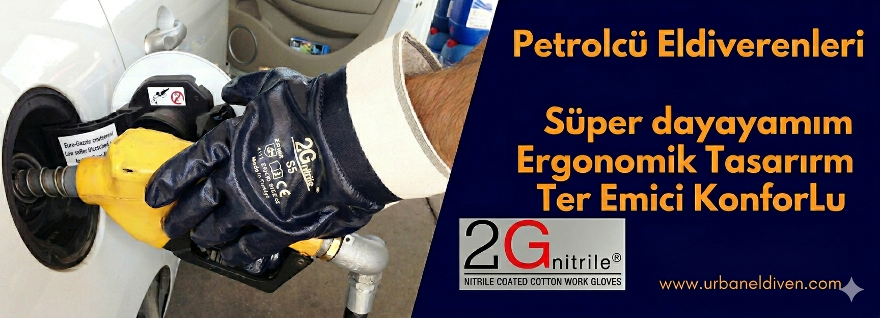 2g petrolcü eldiveni yerli üretim