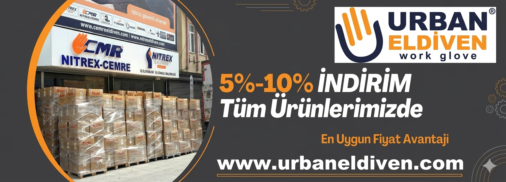 Urban İş ve sanayi Eldivenleri