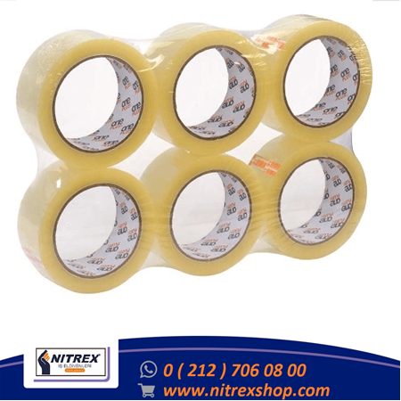 ŞEFFAF  KOLİ BANDI - ŞEFFAF  45 x 100 MT