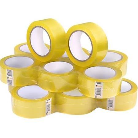 Akrilik Şeffaf Koli Bantı 45 x 100 MT