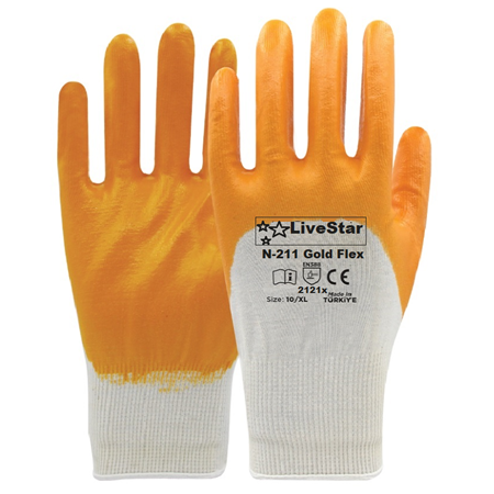 LiveStar Nitril İş Eldiveni Flex