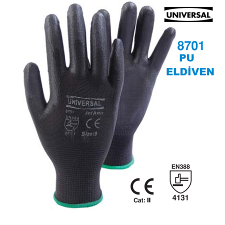Universal 8701 Pu Eldiven