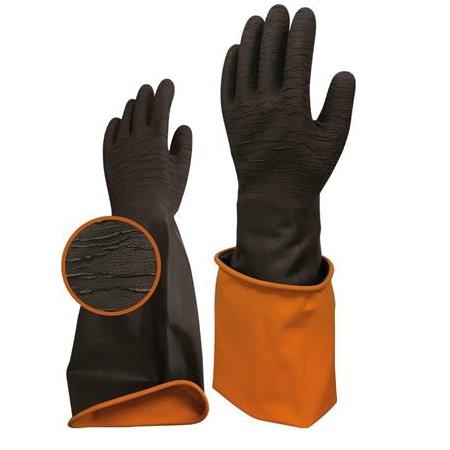 Beybi Korun Kimyasal Uzun Eldiven Tırtıklı 55 Cm